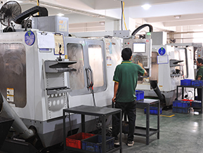 Machining workshop - machining center